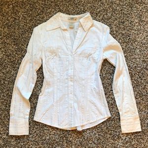 Juniors small button down shirt